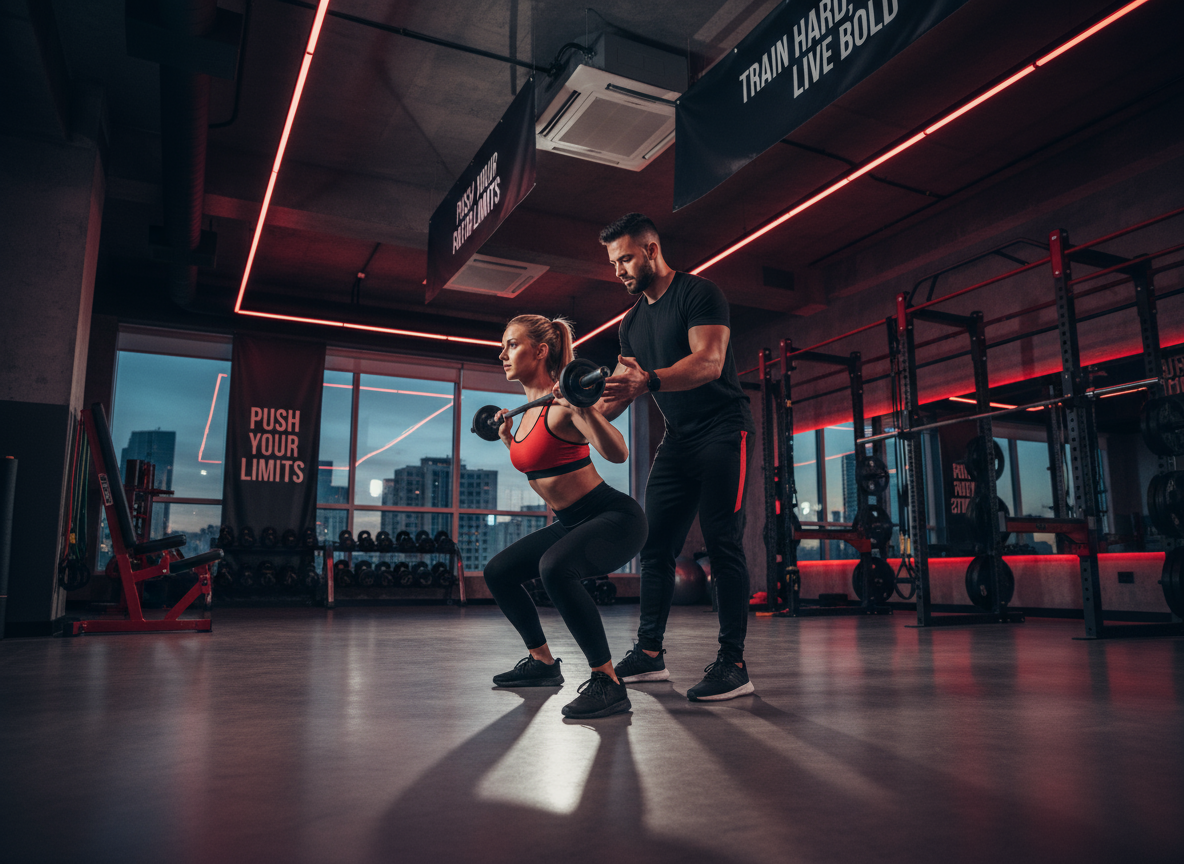 Entrenamientos presenciales rectangular